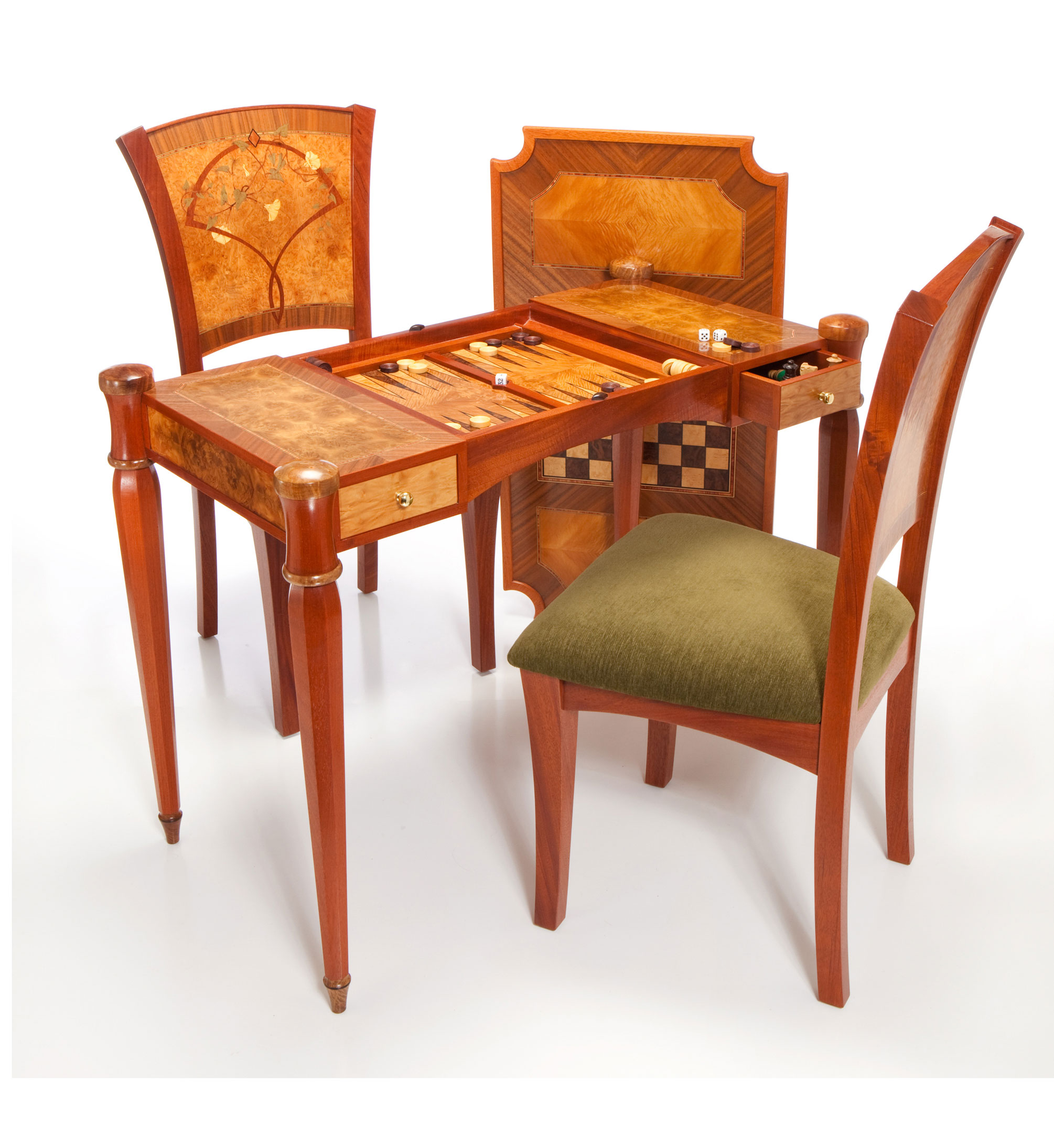 Backgammon Table by Paul Schürch
